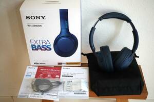 ★重低音モデル 【SONY ワイヤレスノイズキャンセリングステレオヘッドセット（WH-XB900N）】ソニー