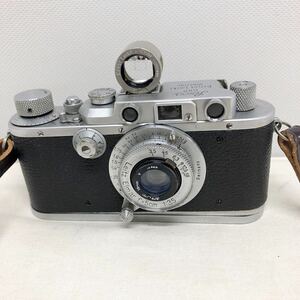 1円〜【Leica】3-22 フィルムカメラ レンジファインダー Ernst Leitz weWetzlar （ジャンク品）