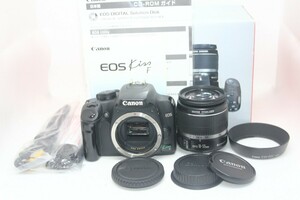 Canon デジタル一眼レフカメラ EOS Kiss F レンズキット KISSF-LKIT #0093-956