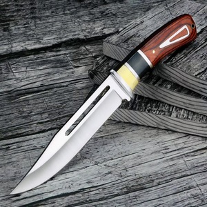 G12★Columbia Saber★コロンビアナイフ 高品質 シースナイフ ウッドハンドル　ハンティングナイフ　アウトドア・シースナイフ