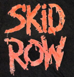★スキッド ロウ Ｔシャツ Skid Row STTG 91 黒S 正規品 ロックTシャツ メタル