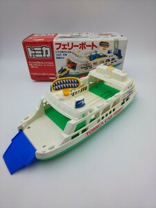 ☆当時もの トミカ フェリーボート TOMY 日本製☆tomica トミー MADE IN JAPAN カーフェリー