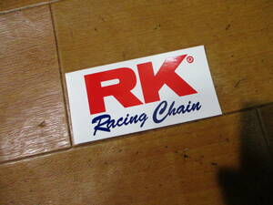 RK　ステッカー　レーシングチェーン　タカサゴチェーン　送料￥84　正規品です