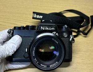 Nikon FE Nikkor 50mm 1:1.4 ニコン フィルム 一眼レフカメラ レンズ付き