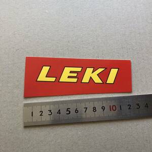 送料無料 ★即決 LEKI ステッカー ★ レキ スキー トレッキング ポール シール デカール アウトドア SKI