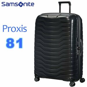 サムソナイト PROXIS 81 スーツケース 大型125L 81cm ブラック Samsonite Spinner 正規品直輸入（並行輸入品）