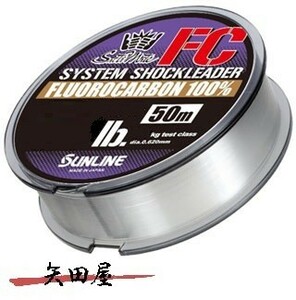 サンライン ソルティメイト システムショックリーダー FC 30lb 8号