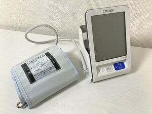 送料込み ■ シチズン 電子血圧計 上腕式血圧計 CH-550 ホワイト