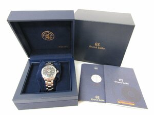 Grand Seiko グランドセイコー SBGM001 / 9S56-00A0 GMT 自動巻き メンズ 腕時計 ▼AC24672