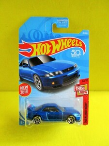 THEN AND NOW NISSAN SKYLINE GT-R R33 （青）