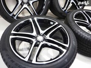 【美品】ベンツ純正 GLE AMG ホイール 22インチ 10J +56.5 11J +40 5穴 PCD112 285/40R22 325/35R22 ピレリ 2018年 ★ 棚1F13