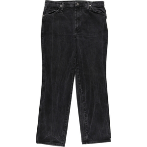 古着 00年代 ラングラー Wrangler ブラックデニムパンツ メンズw36 /eaa409258