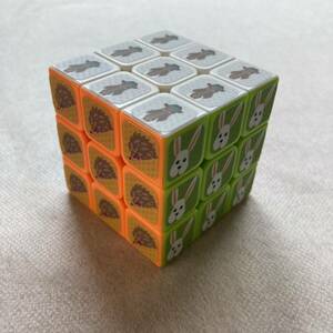 ルービックキューブ 動物柄 3×3 軽量 コンパクト 子供 知育玩具 認知症予防 ゲーム パズル