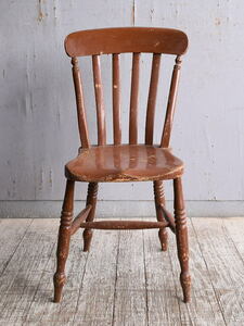 イギリス アンティーク家具 キッチンチェア 椅子 10693