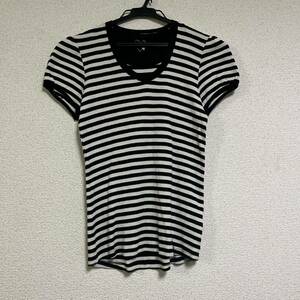 【即納】 JEANASiS ジーナシス クルーネックTシャツ ボーダー M