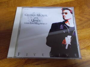 GEORGE MICHAEL AND QUEEN WITH LISA STANSFIELD FIVE LIVE