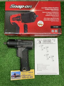 【中古動作品】スナップオン/Snap-on 14.4V電動マイクロインパクトレンチ 3/8 本体のみ　CT861GMDB★アクトツール富山店★Y