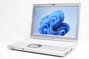 ノートパソコン Windows11 中古 Panasonic レッツノート CF-SV7 メモリ8GB 第8世代 Core i5 SSD256GB Windows10 12.1 カメラ