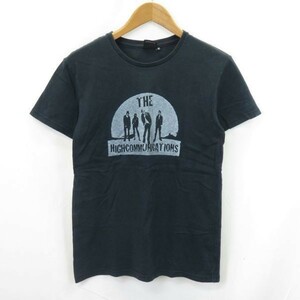 GLAY HIGHCOMMUNICATIONS バンド Tシャツ sizeM/グレイ 0102