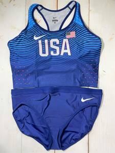 【即決】NIKE ナイキ アメリカ代表 女子陸上 ユニフォーム レーシングブルマ 2016リオオリンピックモデル 海外XL