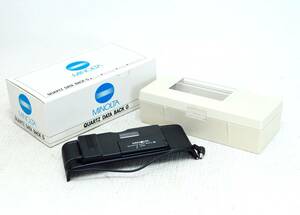 MINOLTA DATA BACK G 箱、ケース付き　完動品