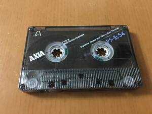 【中古カセットテープ　54分】AXIA PS-Ⅱs TYPEⅡ【ハイポジ】