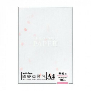 OA用紙 和紙 桜 10セット OA-MW3 /a
