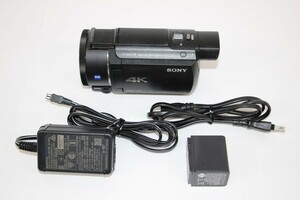 099 k1993 SONY ソニー デジタル4Kビデオカメラ Handycam FDR-AX60 ハンディカム 動作確認済み