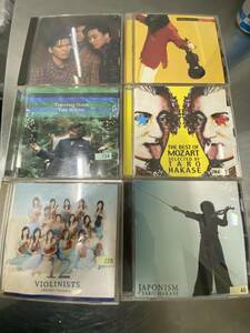 葉加瀬太郎 ベストオブモーツァルト 2CD と CD +CD 高嶋ちさ子 12人のヴァイオリニスト CD レンタルアップ品+クライズラー&カンパニー CD