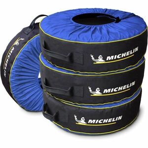 新品★MICHELINミシュラン★タイヤバッグ/タイヤカバー/タイヤトート 4枚セット★持ち運びに便利なキャリーハンドル付き！タイヤ交換