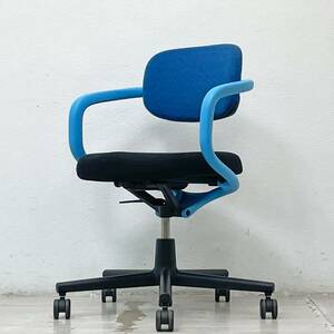 ● ヴィトラ Vitra オールスター Allstar オフィスチェア デスクチェア ブルー×アクアマリン 廃盤色 コンスタンチン・グルチッチ