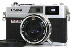 良品 Canon Canonet QL17 G-Ⅲ G3 40mm f1.7 レンジファインダー コンパクトフィルムカメラ B70070