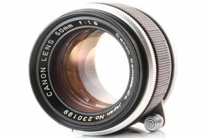 Canon キャノン 50mm F/1.8 Leica Lマウントレンズ 単焦点 オールドレンズ 現状品