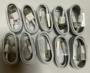 ライトニングケーブル iPhone充電器ケーブル iPhone充電ケーブル データ転送　10本セット　新品　最安値　即日発送