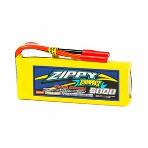 Compact 11.1V 5000mAh 20C40C ZIPPY リポバッテリー★ホビーショップ青空