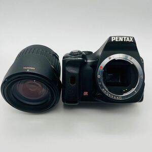 【動作確認済み】PENTAX K-X 一眼レフ デジタルカメラ TAMRON AF 18-200mm F/3.5-6.3 セット売り