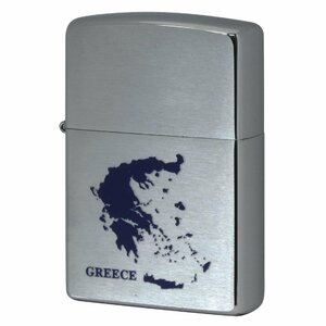 絶版/ヴィンテージ Zippo ジッポー 中古 2003年製造Greece MAP [N]未使用・新品
