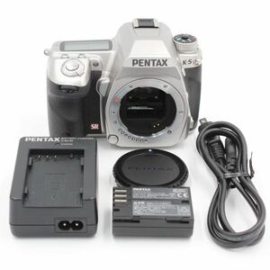 ショット数12245回。★良品★ PENTAX ペンタックス K-5 Silver Special Edition ボディ