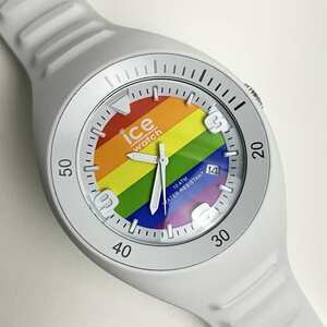 [訳あり アウトレット 箱付属品なし] アイスウォッチ 腕時計 ice watch メンズ ユニセックス P. Leclercq Rainbow ミディアム 017596