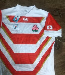 [値下げ交渉] RWC2019 ジャパン レプリカファーストジャージ 【未使用】 Lサイズ 検)JAPAN RUGBY JERSEY ラグビー ワールドカップ 日本代表