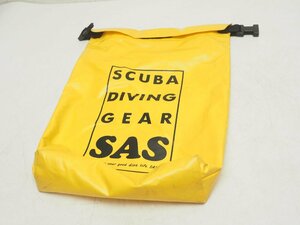 SAS エスエーエス ウォータープルーフバッグ 防水バッグ W24.5cm×H32cm×D5.5cm スキューバダイビング用品[J59826]