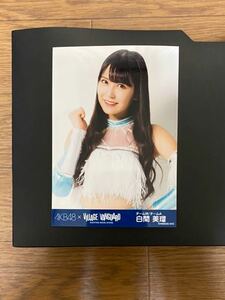 NMB48 白間美瑠 写真 VILLAGE VANGUARD シュートサイン衣装 1種