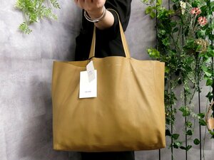 ●超美品●CELINE セリーヌ●ホリゾンタル カバ●カーフ レザー 本革●トート バッグ●キャメルベージュ●肩掛け●A4 書類 かばん●Js46254