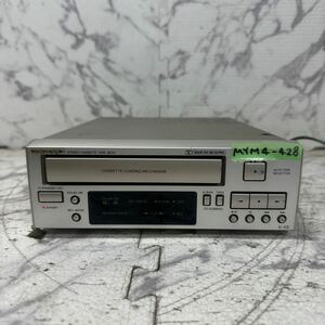 MYM4-428 激安 ONKYO STEREO CASSETTE TAPE DECK K-V3 カセットデッキ 通電OK 中古現状品 ※3回再出品で処分