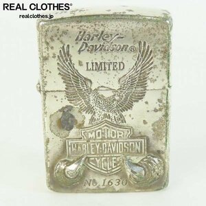 ZIPPO/ジッポー HARLEY-DAVIDSON/ハーレーダビッドソン クロウ メタル貼り No.1630 1994年製 /LPL