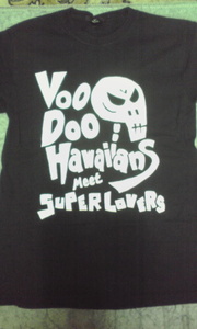 即決※Voo Doo Hawaiians×スーパーラバーズ コラボ半袖Tシャツ
