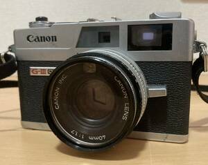 【1円スタート】Canon●キャノン●Canonet QL17●G-III QL●レンジファインダー●フィルムカメラ●CANON LENS 40mm / f=1.7●