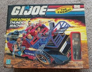 Vintage 1986 ARAH GI Joe Dreadnok Thunder Machine W/ Thrasher MISP BNIP NOS RARE 海外 即決