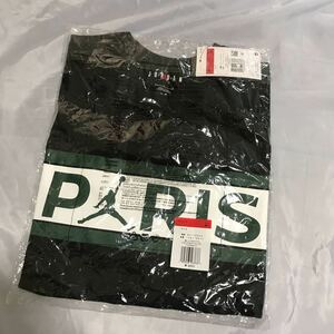 JORDAN PARIS ジョーダン　メンズ 半袖 Tシャツ　Lサイズ　ブラック　未使用　NIKE ナイキ