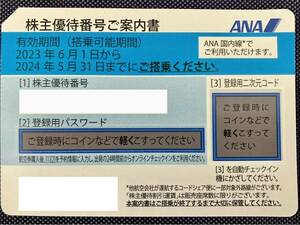 ANA株主優待券 有効期限 2024/05/31